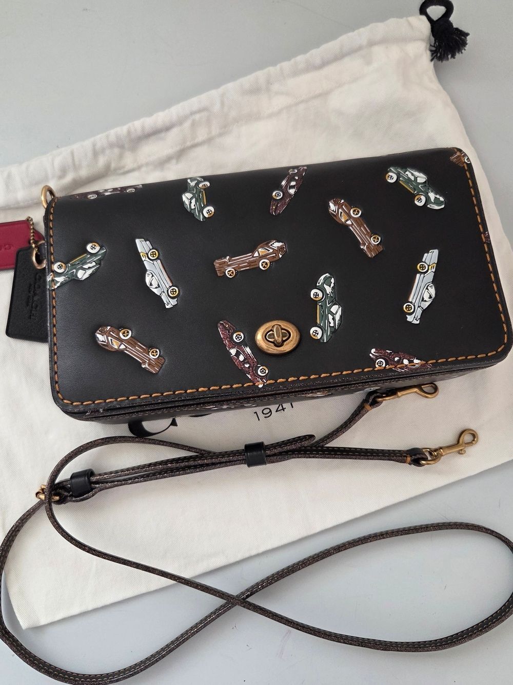 Coach Dinky Limited Edition with Vintage Car Prints